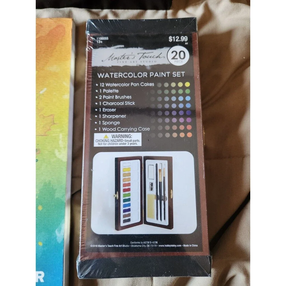 Watercolor Painting Starter Kit – Paint Set, Paper, Calligraphy Dip Pen Nibs